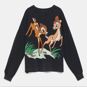 New Zara Bambi sweater M